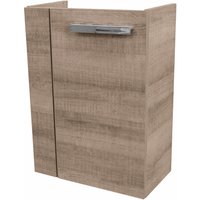 A-vero Waschbeckenunterschrank schmal – Unterschrank für Waschtisch im Gäste-WC (44 cm x 60 cm x 24,3 cm) – Türanschlag rechts – sbc von Fackelmann