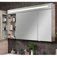 B.clever Spiegelschrank 120cm - 3 Türen Art.Nr: 82986 - Fackelmann von Fackelmann