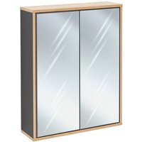 Fackelmann - Finn Spiegelschrank 60cm - Anthrazit von Fackelmann