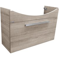 Waschtisch-Unterschrank a-vero / Badschrank mit Soft-Close-System / Maße (b x h x t): ca. 98,5 x 64 x 35 cm / hochwertiger Schrank fürs Bad / Korpus: von Fackelmann