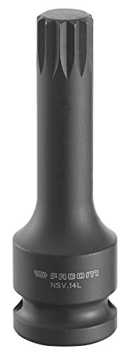 FACOM 1/2 Zoll Impact XZN Bit-Steckschlüssel, lang M14, 1 Stück, NSV.14L FACOM 1/2 Zoll Impact XZN Bit-Steckschlüssel, lang M14, 1 Stück, NSV.14L von Facom
