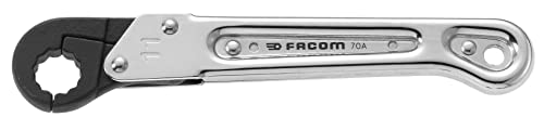 FACOM Knarren Ringschlüssel 12 Kant,SW 19,Länge 184 mm, 1 Stück, 70A.19 von Black+Decker