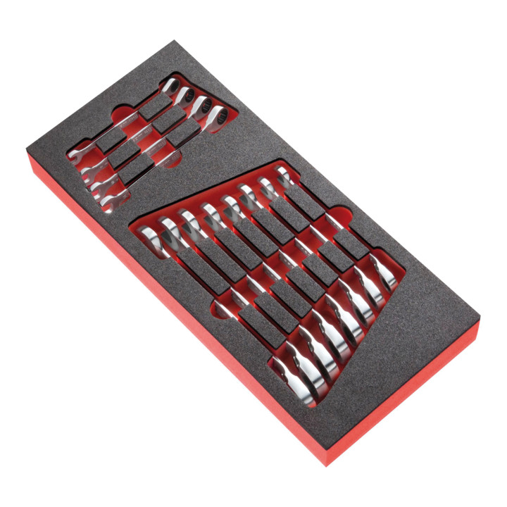 Facom Gabelringschlüssel Set Werkzeug Modul 13tlg Serie 440 Schaumstoffmodul B-Ware von Facom