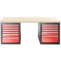 Facom JLS3 Werkbank 2,2m,hoch, 13Schub, Holz Facom JLS3 Werkbank 2,2m,hoch, 13Schub, Holz von Facom
