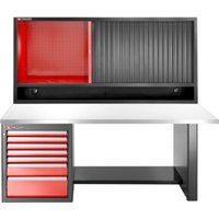 Facom JLS3 Werkbank nied 7Schubl+Obers.,INOX Facom JLS3 Werkbank nied 7Schubl+Obers.,INOX von Facom