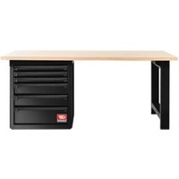 Facom RWS Werkbank 2m + Edelstahlplatte von Facom