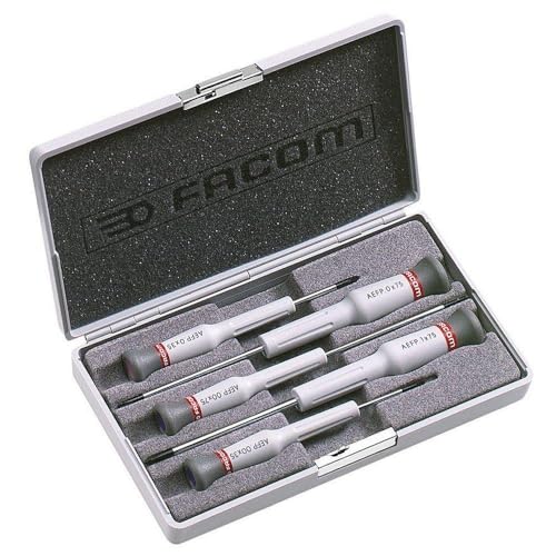 FACOM Schraubendreher Micro-Tech Phillips, im Kasten, 5-teilig, 1 Stück, AEFP.J1 von Facom