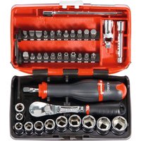 Steckschlüssel-Sortiment, 1/4-Zoll-Vierkant, 38-teilig - Facom von Facom