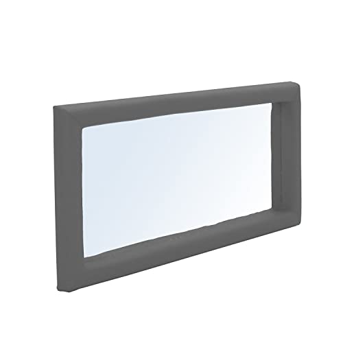 Factory Direct Partners 13289-GY SoftScape Sensorischer Wandspiegel (45,7 x 91,4 cm) mit kindersicherem, bruchsicherem Spiegel, Grau von Factory Direct Partners