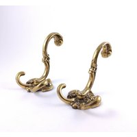 Vintage Wandhaken - Garderobe Kleidung 2Er-Set Bronzefarbe Groß Und Auffällig Wohndekor Vintage Wandhaken - Garderobe Kleidung 2Er-Set Bronzefarbe Groß Und Auffällig Wohndekor von Factory23