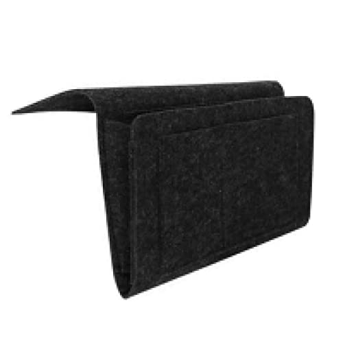 Bett Organizer, Filz Betttasche Zum Einhängen Bettorganizer Einhängen Bedside Organizer Für Handy, Brille, Buch, Fernbedienung von Facynde