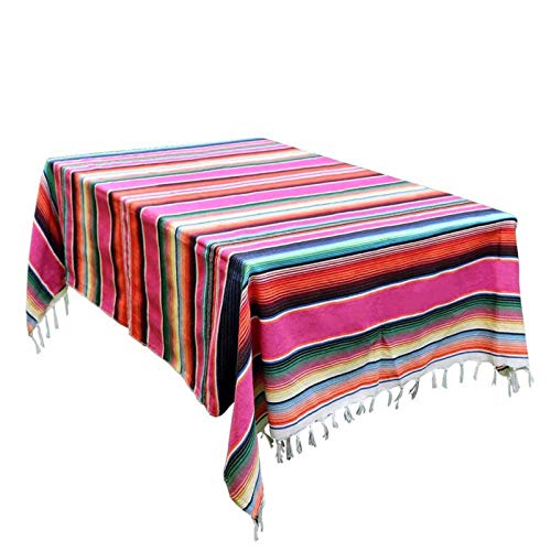 Colorful Mexikanische Tischdecke Decken Decke, Ethnischen Stil Stranddecke Tischdecke Für Mexikanische Party, Hochzeit, Outdoor-Dekorationen von Facynde