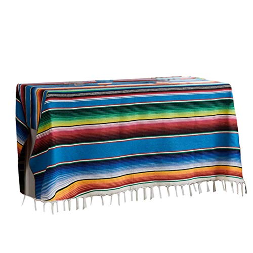 Colorful Mexikanische Tischdecke Decken Decke, Ethnischen Stil Stranddecke Tischdecke Für Mexikanische Party, Hochzeit, Outdoor-Dekorationen von Facynde