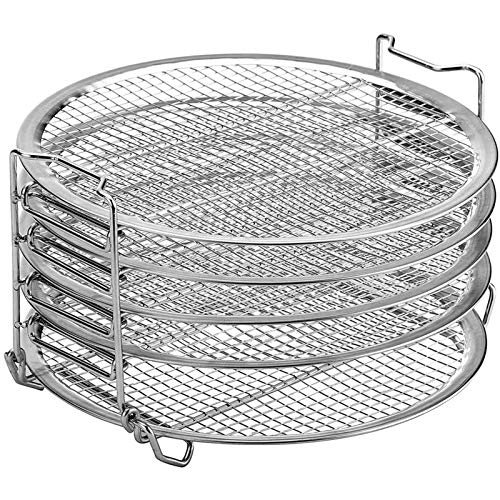 Dehydrator Rack Dehydrator Stand Heißluftfritteuse Zubehör Airfryer Zubehör Lebensmitteltrockenständer Zubehör von Facynde