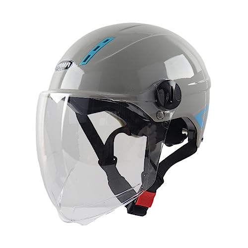 Facynde Helme für Erwachsene Motorrad,Stoßfeste Halb- und Integralhelme für Motocross | Motorrad Moped Street Bike Racing Sturzhelme 3C zertifizierte, sichere Integralhelme für Radfahren Motocross von Facynde