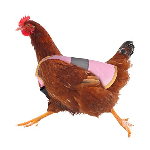 Facynde Hühnersattel für Hühner - Hühnersattelschürze | Geflügelschürze mit Einzelband | Geflügelpflegezubehör für Hühnergeflügel in ndardgröße von Facynde
