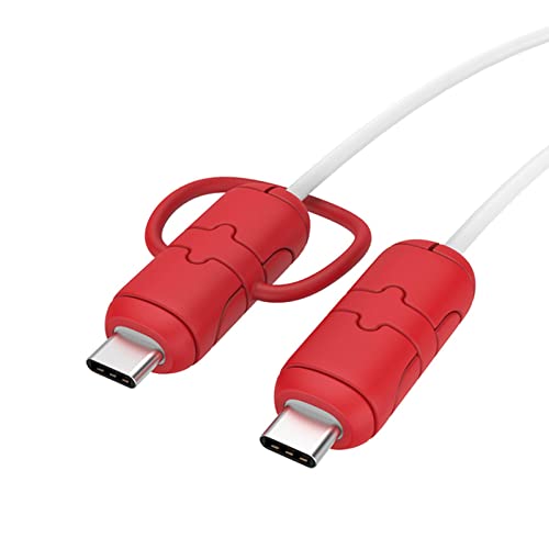 Facynde Kabelschutz - Schoner für Handy-Ladekabel - USB-Ladegerät Data Line Saver Verhindert, DASS Haustiere in das Kabel beißen von Facynde