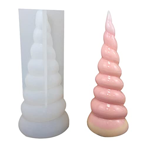 Facynde Kerzenform aus Silikon für Kerzenherstellung Formen Kerzen, Wachs, Seife, Polymer Ton Handwerk Dekoration von Facynde