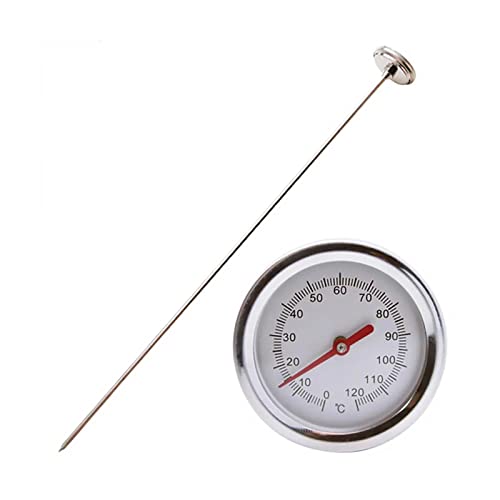 Facynde Kompostthermometer - Thermometer Mit Edelstahlsonde 50CM, Lange Thermometer Temperaturmesser Gartengeräte von Facynde