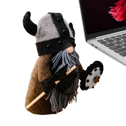 Facynde Kriegerzwerg Plüsch,Kriegerzwerg,Zwergenkrieger Plüschpuppe | Miniatur-Figuren-, Zwerge für Zuhause, handgefertigte niedliche Zwerge für Küchentisch-Ornamente Facynde Kriegerzwerg Plüsch,Kriegerzwerg,Zwergenkrieger Plüschpuppe | Miniatur-Figuren-, Zwerge für Zuhause, handgefertigte niedliche Zwerge für Küchentisch-Ornamente von Facynde