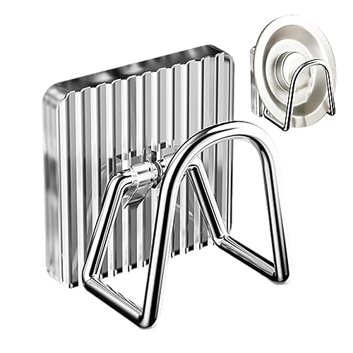 Facynde Spülschwammhalter - Selbstklebendes Abflussregal zur Wandmontage - wasserdichte und rostfreie Schwammhalter zur Aufnahme von Spülschwämmen, Spülbeckenabdeckungen oder Topfabdeckungen Facynde Spülschwammhalter - Selbstklebendes Abflussregal zur Wandmontage - wasserdichte und rostfreie Schwammhalter zur Aufnahme von Spülschwämmen, Spülbeckenabdeckungen oder Topfabdeckungen von Facynde