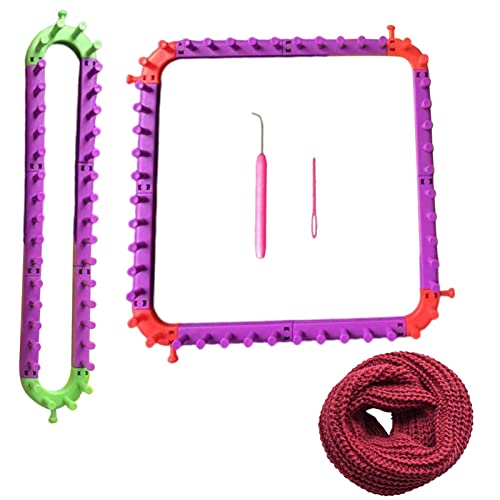 Facynde Stricken Loom-Kit - Multifunktionaler Strickrahmen für Mützen - Strickset Handwerk Kombination Flechtgerät Garn Kordel Stricker Webstühle Set für Kinder Facynde Stricken Loom-Kit - Multifunktionaler Strickrahmen für Mützen - Strickset Handwerk Kombination Flechtgerät Garn Kordel Stricker Webstühle Set für Kinder von Facynde
