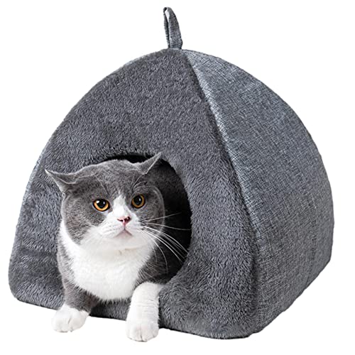 Haustier Schlafsack Indoor, Katzenhöhle Für Katzen Weich Und Selbstwärmend, Katzenbetten Und Möbel, Haustierbett, Windabweisend Haustier Schlafsack Indoor, Katzenhöhle Für Katzen Weich Und Selbstwärmend, Katzenbetten Und Möbel, Haustierbett, Windabweisend von Facynde