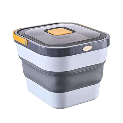 Hundefutter Aufbewahrung,5-6kg Luftdichter Faltbarer Futterbox Futtertonne Hund Und Hundefutter Box Mit Rädern, Faltbare Futterbox Vorratsbehälter Für Hund Katze Hundefutter Aufbewahrung,5-6kg Luftdichter Faltbarer Futterbox Futtertonne Hund Und Hundefutter Box Mit Rädern, Faltbare Futterbox Vorratsbehälter Für Hund Katze von Facynde