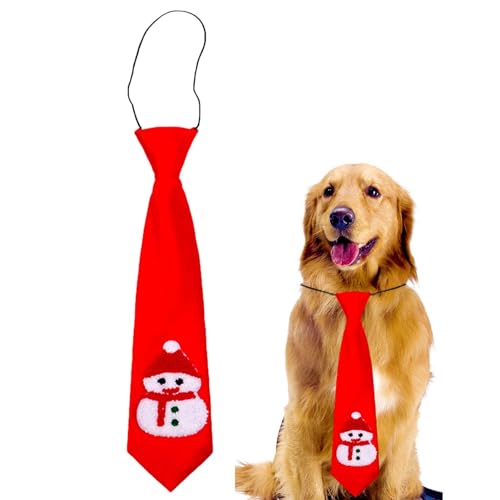 Hundehalsband Fliege, Weihnachts-Hundehalsband, Weiches und verstellbares Halsband für Haustiere, formelle -Halsbänder für große Katzen, Welpen, Haustiere, Hunde von Facynde