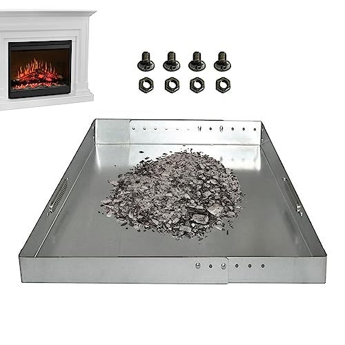 Kamin-Aschekasten - Gluthalter Kamin Aschekasten | Robuster, rostbeständiger Kamin-Aschenbecher für den Kamin zu Hause von Facynde