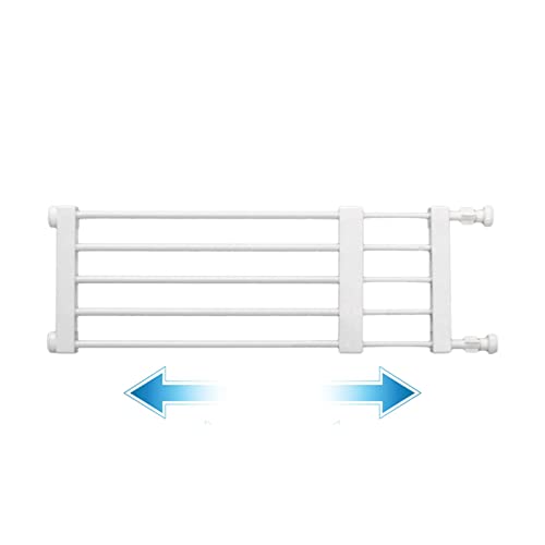 Kurzes Hundegitter,Einziehbares Tor mit niedriger Sicherheit für Welpen und Haustiere - Einfache Installation Babygitter für Türen, Treppen, Flure, drinnen und draußen Facynde von Facynde