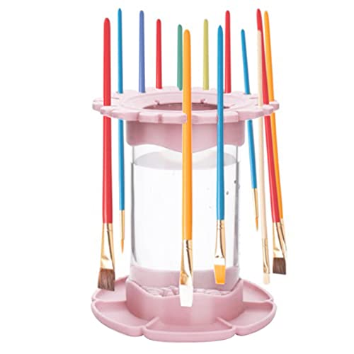 Pinselspüler - All-in- Pinselreiniger Spülbecher - Pinselspüler für das Malen im Studio zu Hause im Freien, Silikon-Pinselreinigerhalter auf Wasserbasis Pinselspüler - All-in- Pinselreiniger Spülbecher - Pinselspüler für das Malen im Studio zu Hause im Freien, Silikon-Pinselreinigerhalter auf Wasserbasis von Facynde