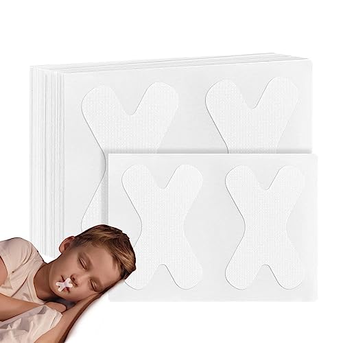 Schnarchstoppstreifen, Schnarchreduzierendes Mundband in X-Form zum Schlafen, Anti-Schnarch-Geräte, Schlafstreifen, 120 Stück, Mundband für Nasenatmung, Schnarchreduzierendes, sanftes Mundband Facynde Schnarchstoppstreifen, Schnarchreduzierendes Mundband in X-Form zum Schlafen, Anti-Schnarch-Geräte, Schlafstreifen, 120 Stück, Mundband für Nasenatmung, Schnarchreduzierendes, sanftes Mundband Facynde von Facynde