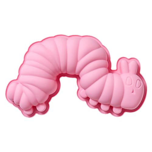 Silikon Backform Raupe raupe nimmersatt backform Schokolade Form Candy Fondant Kuchen Form Küche Backen Form Werkzeuge von Facynde