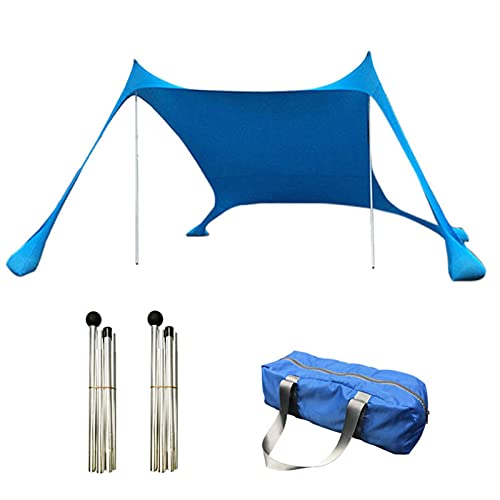 Strandzelt Sonnenschutz Regendach, Belüftet Shades Beach Tent Robust, Schutz Vor Sonne, Regen Und Wind von Facynde