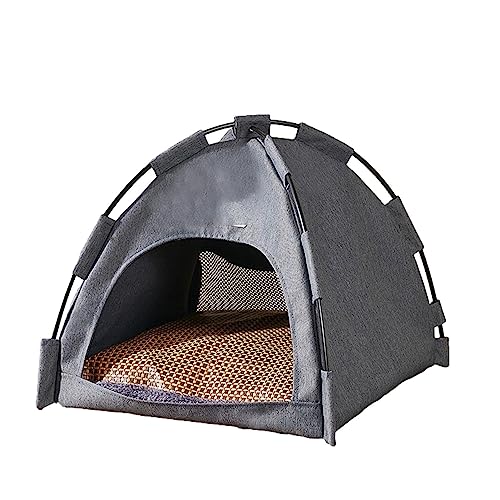 Tragbares Katzen-Tipi-Zelt | Outdoor-Hundehütte Tragbare Hundehütten - 42 * 42 * 38C Welpen Tipi Katze Bett Waschbar Hund Tipi Zelt Für Katze, Hund Facynde von Facynde