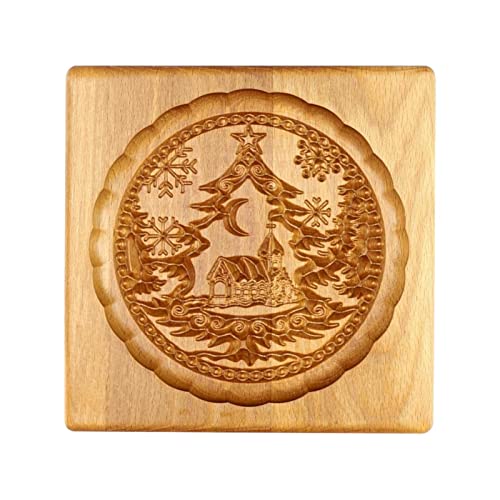 Wooden Baking Cookie Mold Carved Wooden Cookie Mold Gingerbread Cookie Cutter Mould Practical Kitchen Baking Tools Wooden Baking Cookie Mold Carved Wooden Cookie Mold Gingerbread Cookie Cutter Mould Practical Kitchen Baking Tools von Facynde