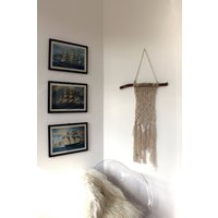 Makramee Wandbehang Aus Jute Makramee Wandbehang Aus Jute von FadSeilAkt