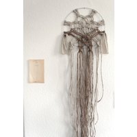 Wandmakramee Aus Juteseil Handgeknüpft Wandmakramee Aus Juteseil Handgeknüpft von FadSeilAkt