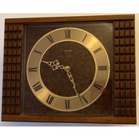 Holz-Wanduhr - Dekorativ Zentra Vintage Unbeschädigt Funktioniert Holz-Wanduhr - Dekorativ Zentra Vintage Unbeschädigt Funktioniert von FadenVinNeu