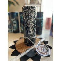 Getränkeflasche Wikinger 590Ml von FadenZauberDesign