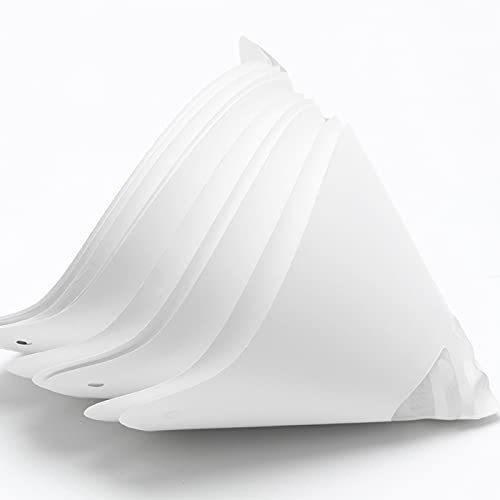 3D-Drucker-Filter-Papierfilter, 10 Stück, Verbrauchsmaterial-Trichter, Einweg-Verdickung Papier-Filtertrichter 3D-Drucker dicker Trichter Sieb Kegel 3D-Drucker Zubehör von Faderr
