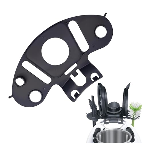 Halter für TM6 Zubehör, Veranstalter Halter für TM6 Platzierung von Deckel/Spatel/Rührstäbchen/Reinigungsbürste, Multifunktionaler Ständer(Schwarz,Size:13 Zoll) von Faderr