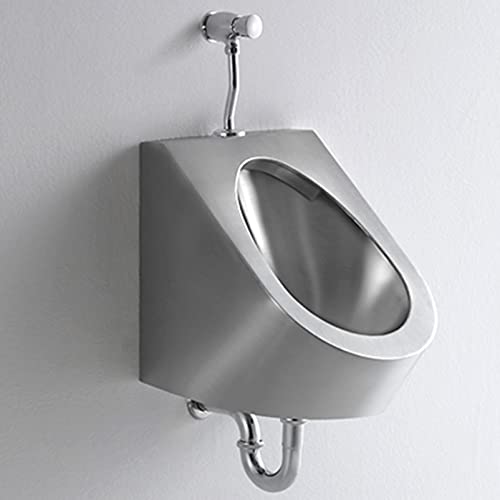 Edelstahl-Urinal-Wand-Urinal, Modernes, kreatives, hocheffizientes Auswasch-Urinal mit Ablaufventil, Kommerzielle Wohnnutzung Badezimmer Toilette Urinal, für Zuhause/Hotel/Bar/Flughafen Edelstahl-Urinal-Wand-Urinal, Modernes, kreatives, hocheffizientes Auswasch-Urinal mit Ablaufventil, Kommerzielle Wohnnutzung Badezimmer Toilette Urinal, für Zuhause/Hotel/Bar/Flughafen von Fadiadem