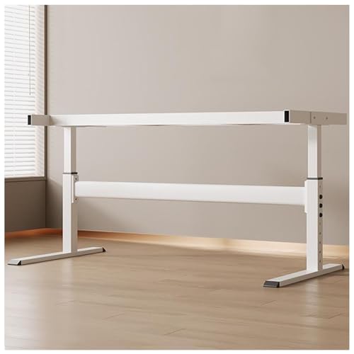 Manuell höhenverstellbarer Tischfuß, robuster Stahlrahmen, Tischständer, Werkbankrahmen, Tischbeine, ergonomischer Schreibtischständer für Home Office Manuell höhenverstellbarer Tischfuß, robuster Stahlrahmen, Tischständer, Werkbankrahmen, Tischbeine, ergonomischer Schreibtischständer für Home Office von Fadiadem