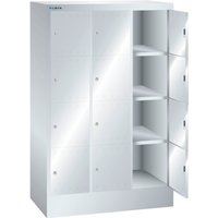 LISTA Fächerschrank, (BxTxH) 905x500x1395mm, 3x4 Fächer, Zylinderschloss von Lista