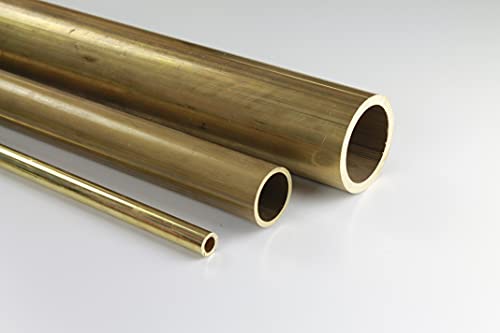 Färber Messing Rohr MS58 6-36mm ø18x3mm Länge 1 Meter CuZn39Pb3 Rundrohr von Färber Metall- und Kunststoffhandel