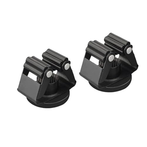 Faeymth 2 Stück Magnetischer Mopp-Besenhalter, Beweglicher Magnetischer Besenhalter, Rutschfeste Wandmontage für Reinigungswerkzeuge von Faeymth