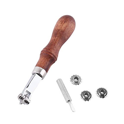 1 Teiliges Lederhandwerk Nähen Uber Nährad Lederhandwerk Distanzstück Prägesystem Set Leder Nähdesign Werkzeug von Fafeicy