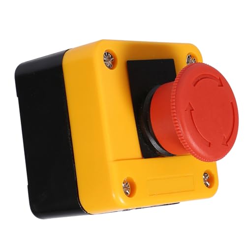 1Pc 660V 10A Plastic Shell Red Sign Emergency Stop Mushroom Push Button Switch New for Home Emergency 1Pc 660V 10A Plastic Shell Red Sign Emergency Stop Mushroom Push Button Switch New for Home Emergency von Fafeicy
